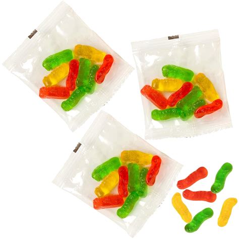 individually wrapped gummy worms|Gummi Worms Candy